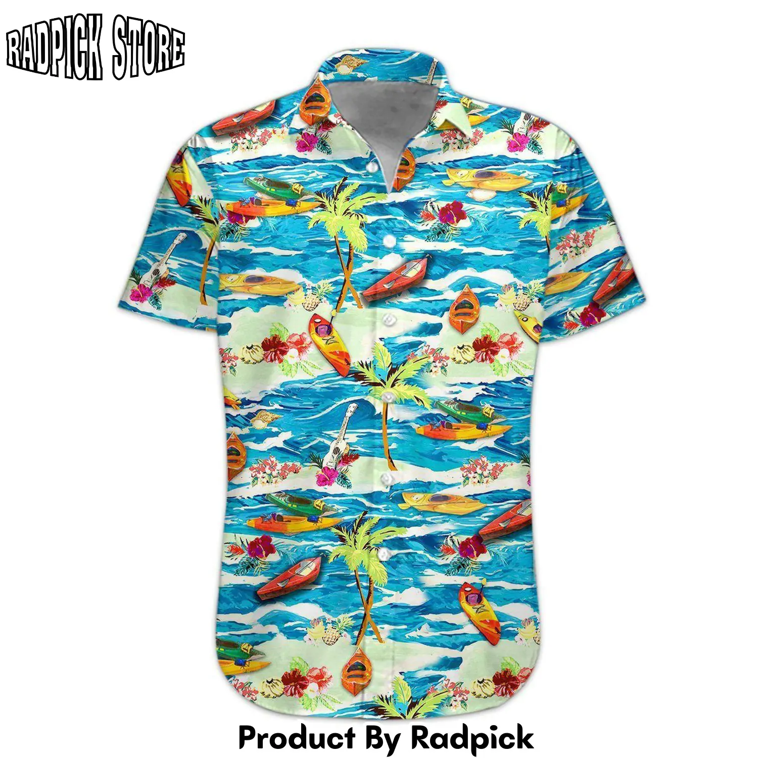 Radpick 3d kayak hawaii shirt iw8 rp292624